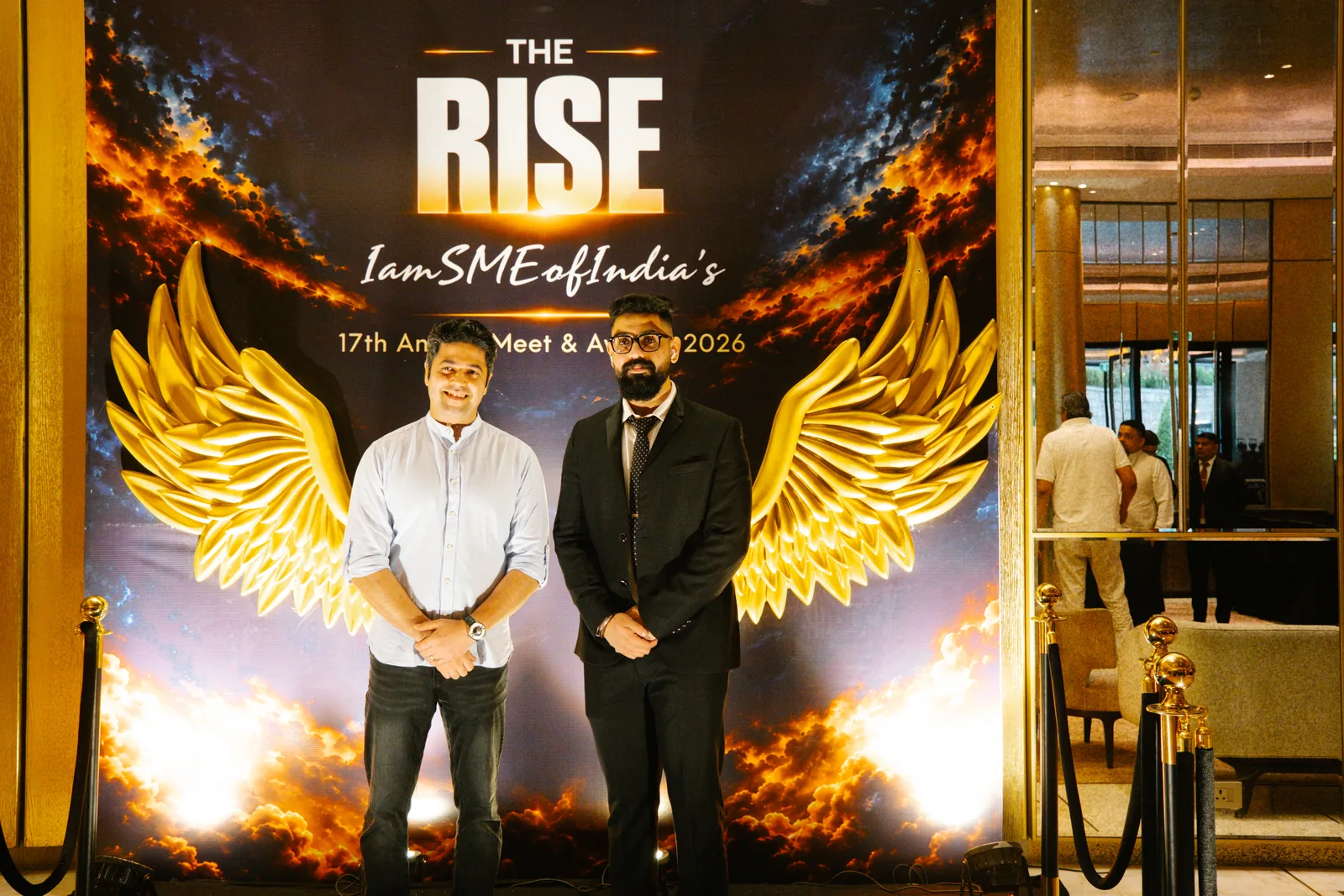 With Kush Mehra, President and CBO, Pine Labs. IamSMEofIndia, The Rise 2026